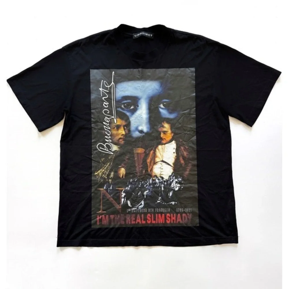 Y/Project RARE Napoleon France T‎ Shirt Black Large Y Project
